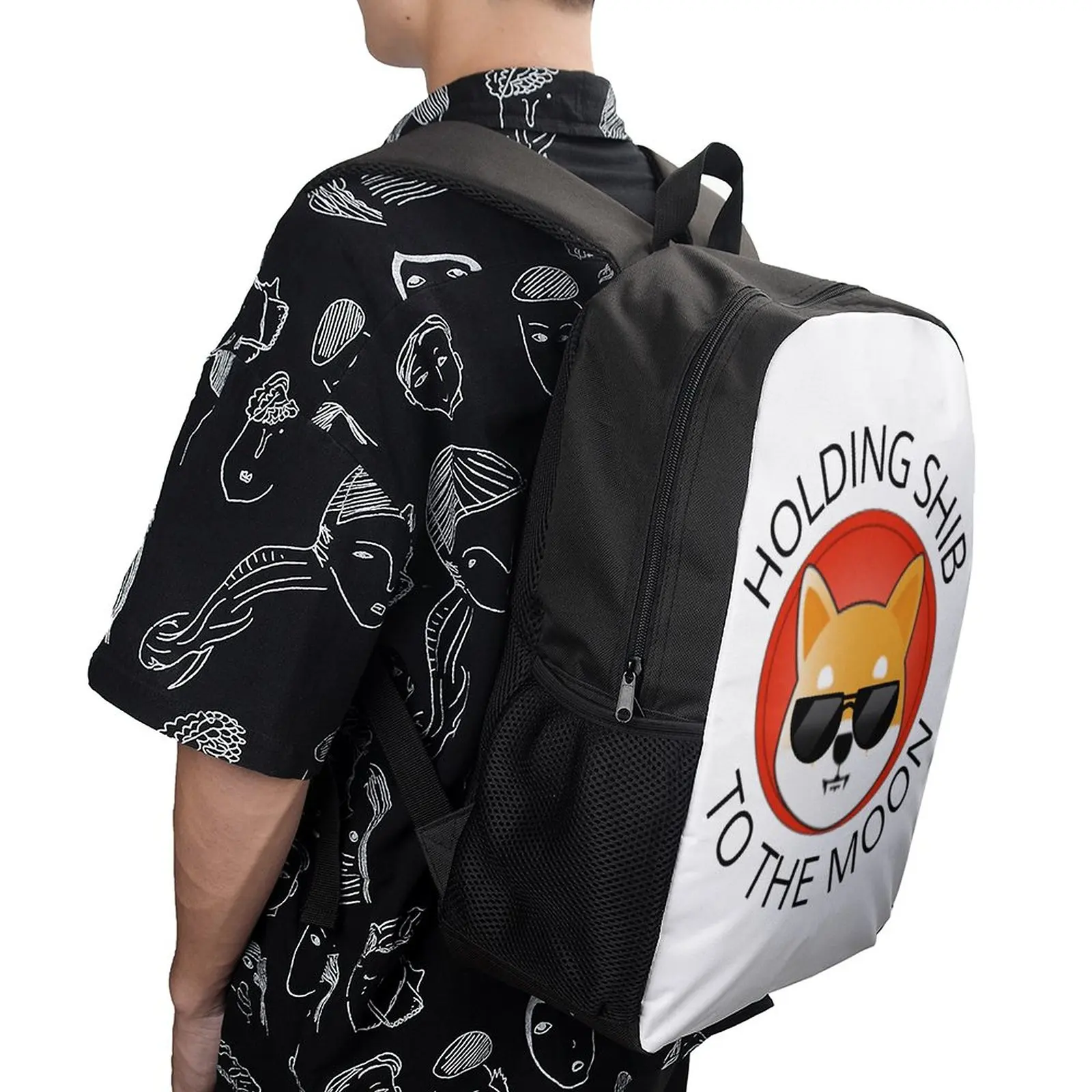 Shib монета Шиба-ину крипто-Луна безопасный уютный набор зубной пасты 3 в 1 17 дюймов