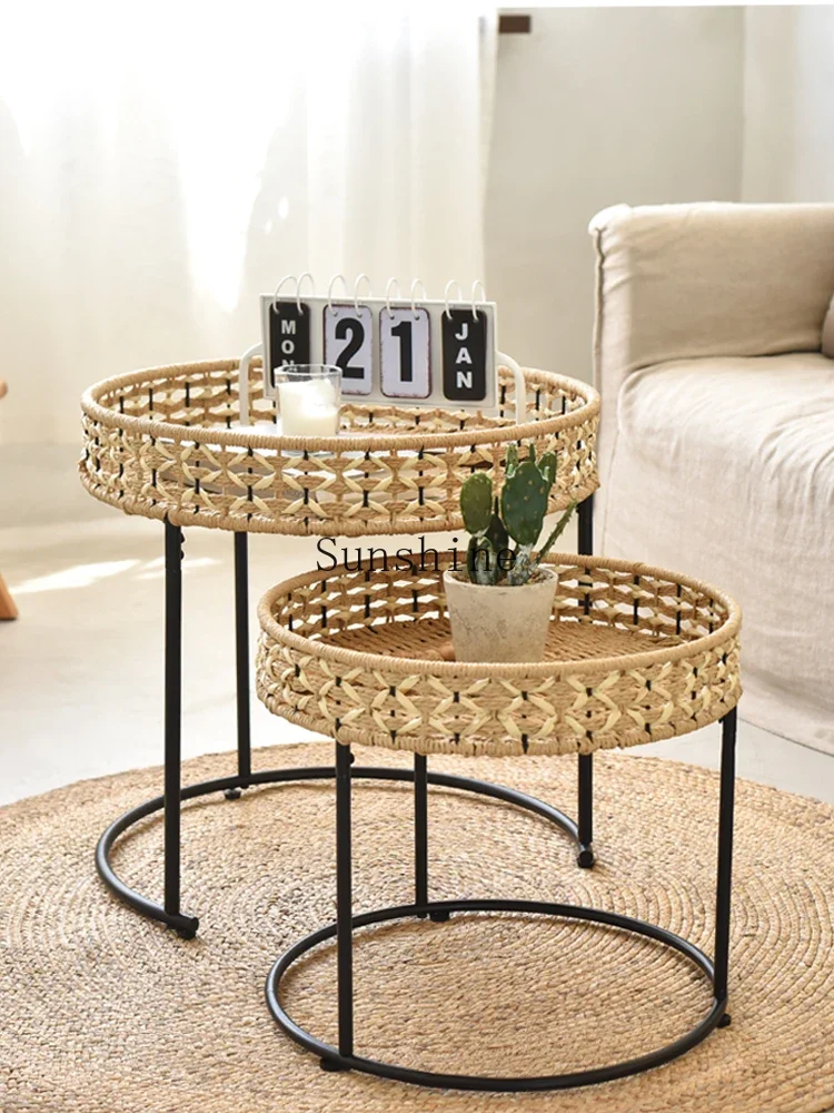 Комбинация угловых наборов B &amp для отдыха на круглый балкон из кованого железа