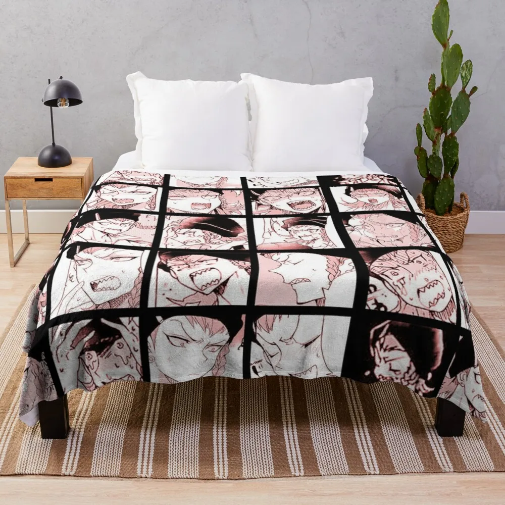 

Kazuichi Manga Collection (Colored) Throw Blanket jacquard blankets ands blanket for giant sofa quilt blanket retro