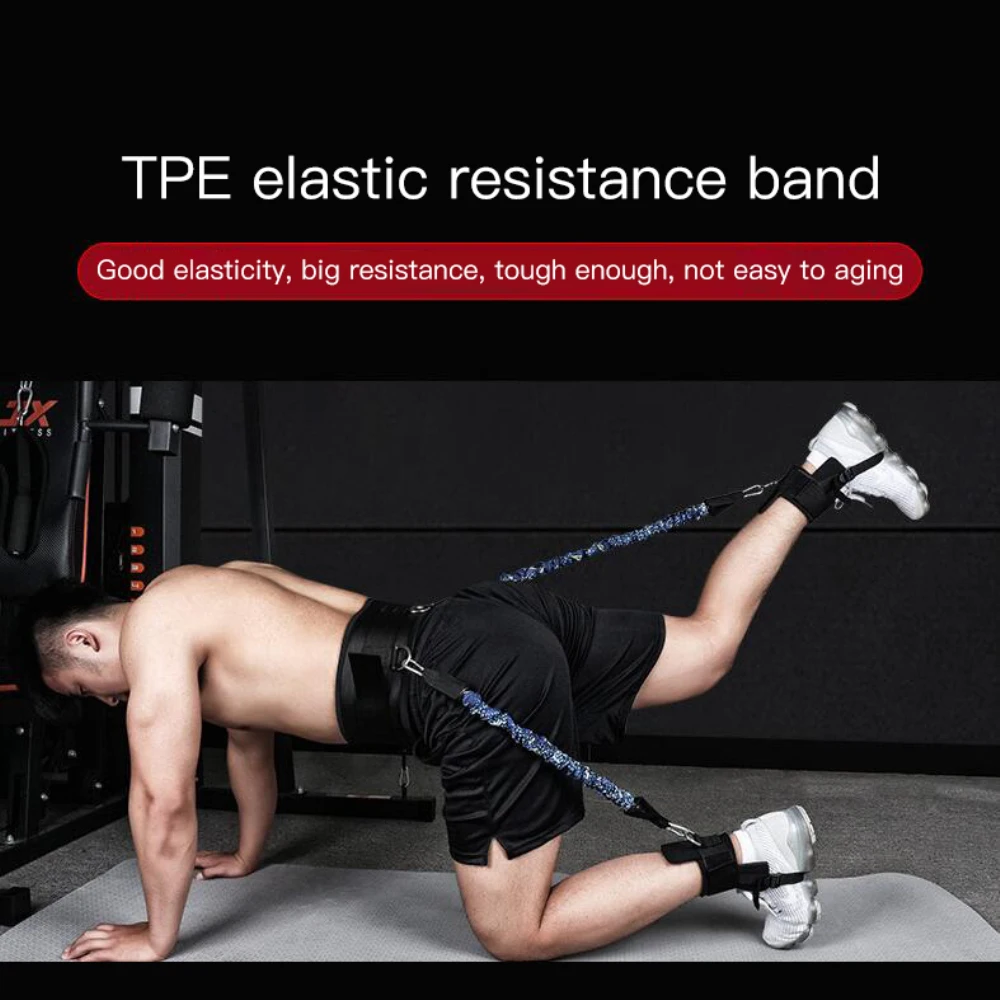 

Sports Tension Band Tpe Lightweight Soft Improving Leg Strength Powerful Stretching Strap Latex Bounce Trainer