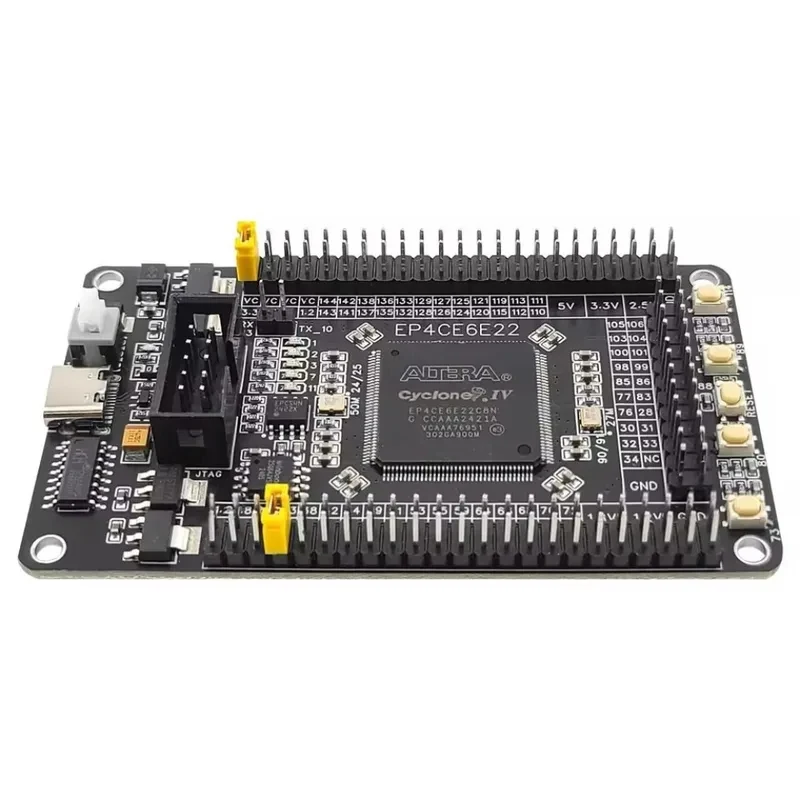 Фото Плата для разработки на базе FPGA Altera Cyclone IV EP4CE6E22C8N: Система для цифровых логических экспериментов NIOS II №2