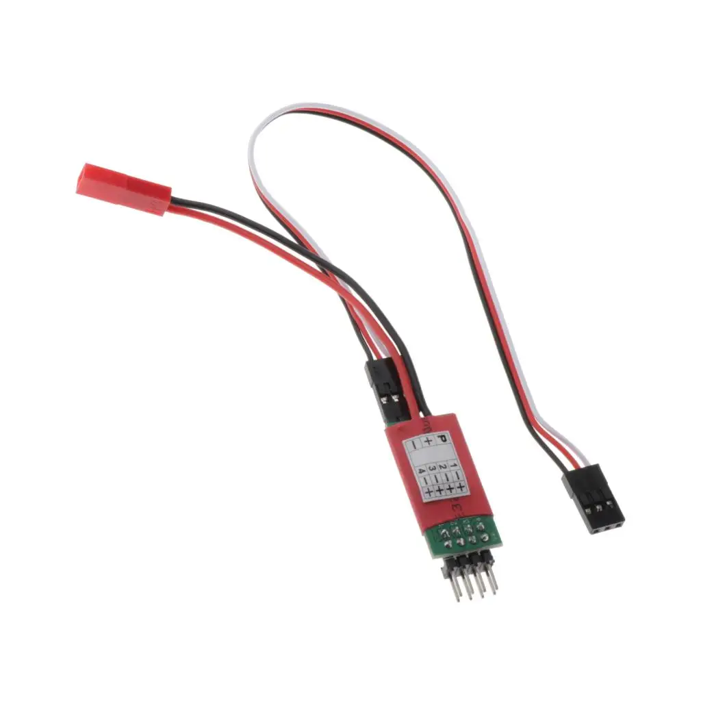 1/10 1/8 радиоуправляемая модель автомобиля 3-канальный контроль 4 светодиода