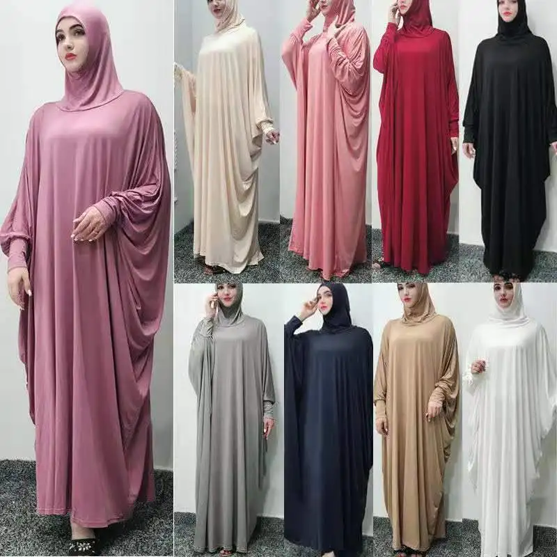 

Одежда для молитвы мусульманские женщины абайя для молитв Jilbaab Hijab платье Молитвенное платье с прикрепленным шарфом хадж ислам ic одежда