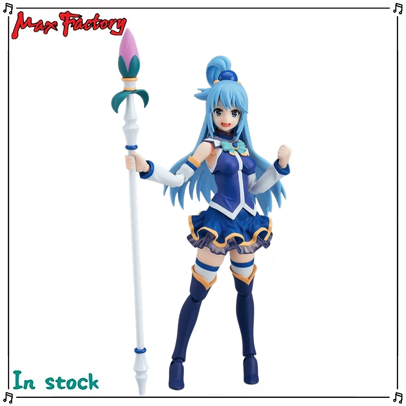 Фото Оригинальная фигурка Max Factory Figma # 399 Kono Subarashii Sekai Ni Syukufuki Wo! Коллекционная модель-фигурка Аква из аниме, подарок №1