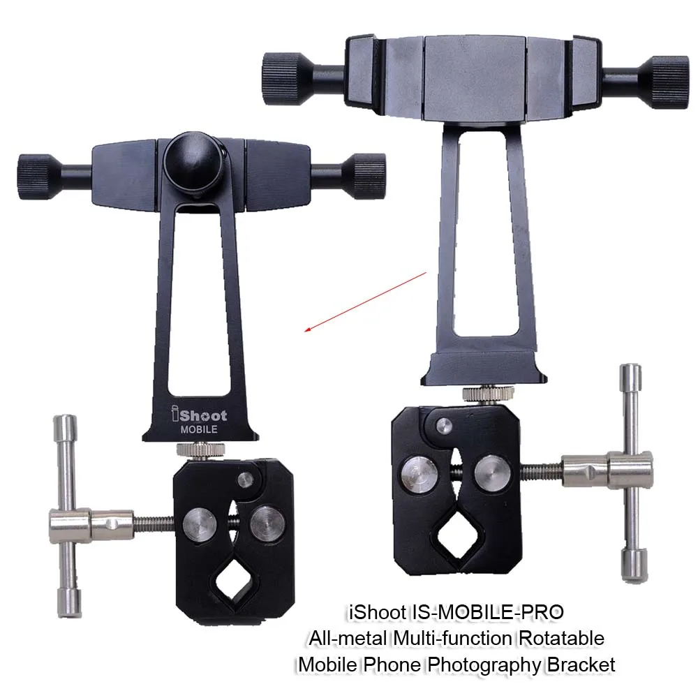Кронштейн для видеозаписи iShoot поворот на 360 °