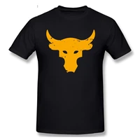 brahma bull t shirt the rock project gym men o neck 100 cotton tshirts tee top