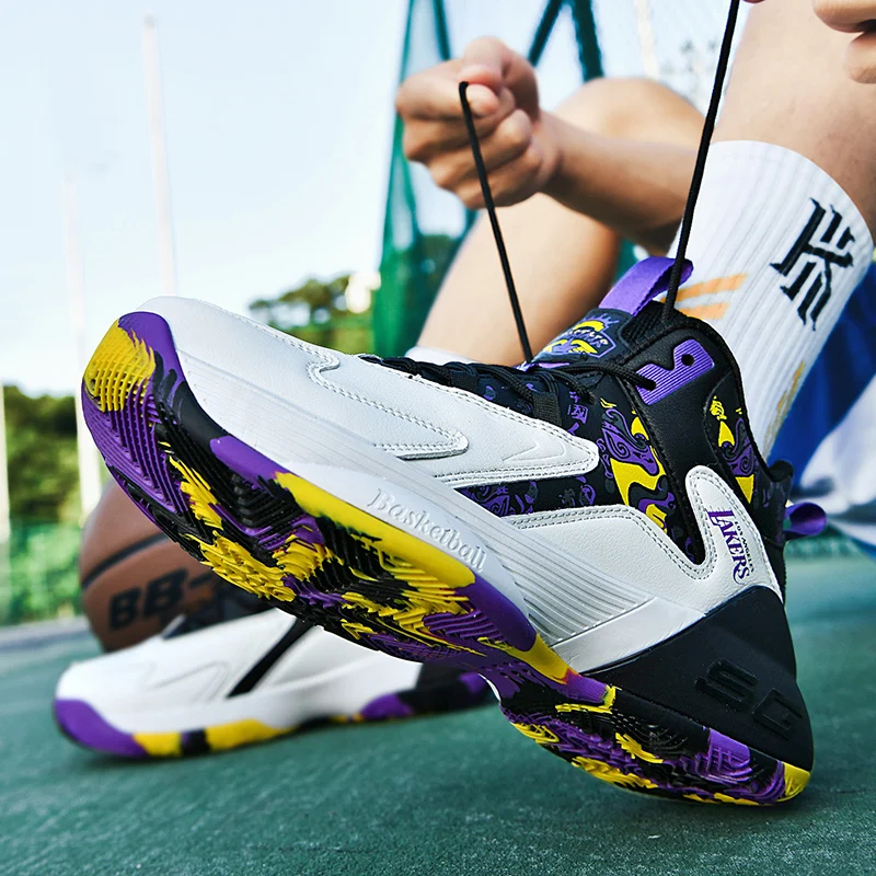 36-44# Youth Casual Sport Footwear Boy Girl School Sports Training Basketball Shoes Running Shoes Student Outdoor Shoes