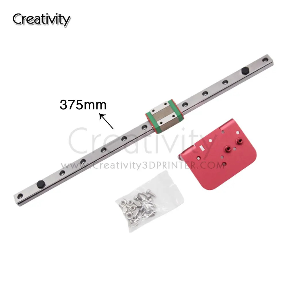 

3D Printer MK8 Linear Rails Direct Drive Ender3 Upgrade Kit With Fixed backplane Bracket Upgrade Kit for For Ender 3/Pro/CR10
