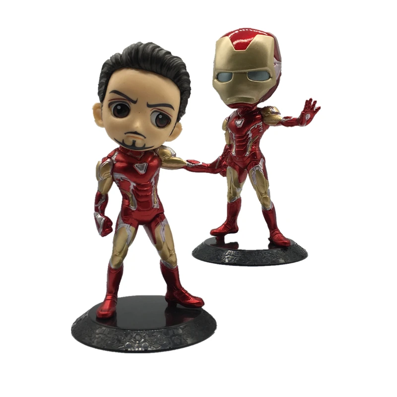 Экшн-Фигурка Мстители Диснея персонаж Человека-паука Железный человек Капитан