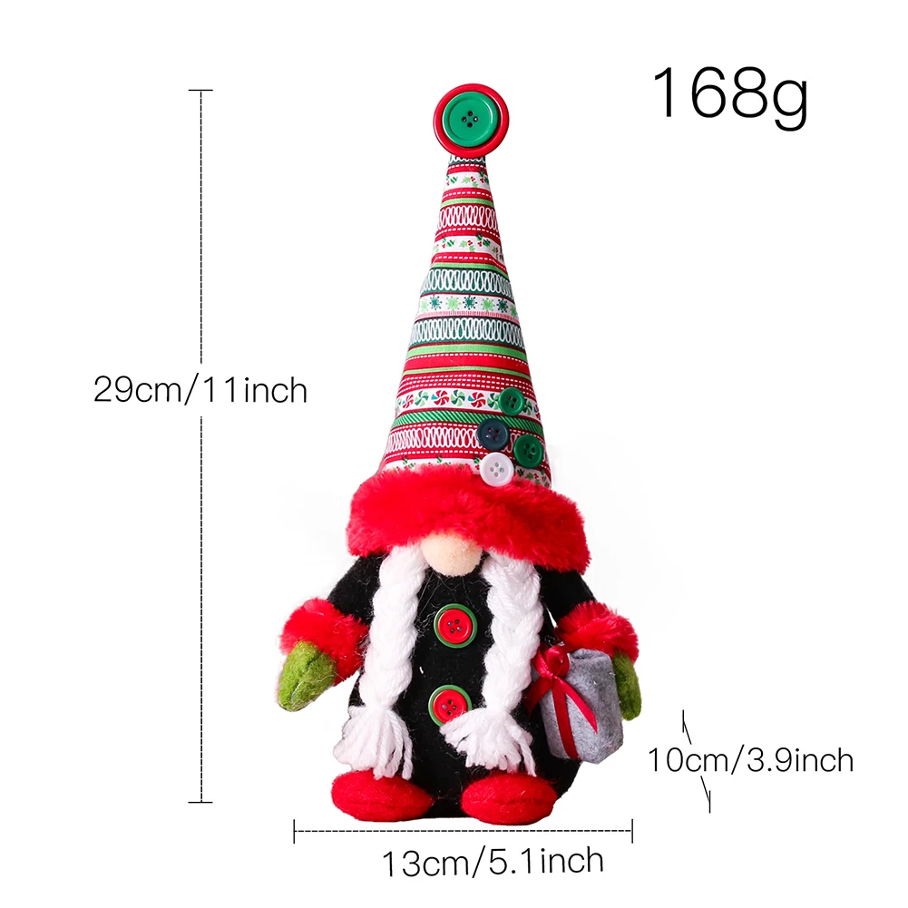 Рождественская кукла-гном Lucky Gnome на Рождество Новый год вечеринка и т. д. 29*13*10 см