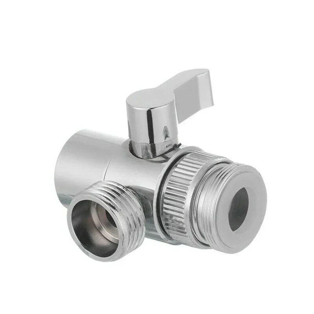 Переключатель клапана смесителя Т-образный адаптер для душа Латунный разъем