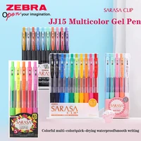 1 set zebra jj15 color gel pen milkfluorescencevintagemetallic color 0 50 71 0mm office school supplies cute stationery