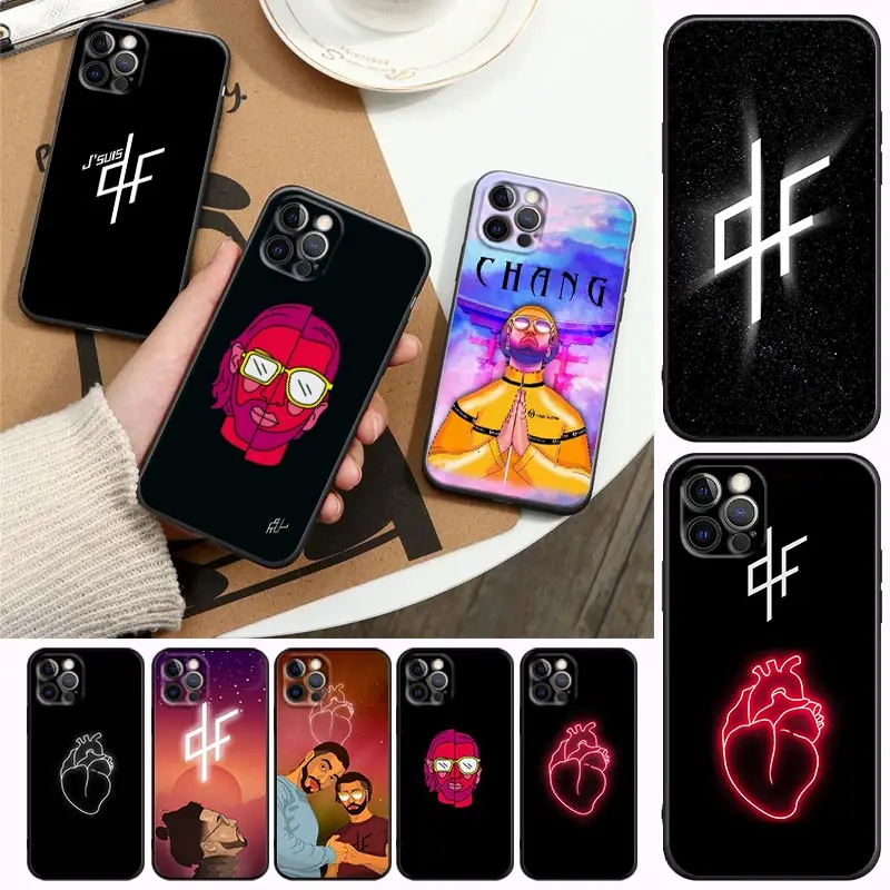 

QLF x PNL Brothers Apple Case For iPhone 11 12 13 mini Pro Max XS X XR 7 8 6 6S plus SE 2020 Soft Cases Cover Pnl Rapper Singer