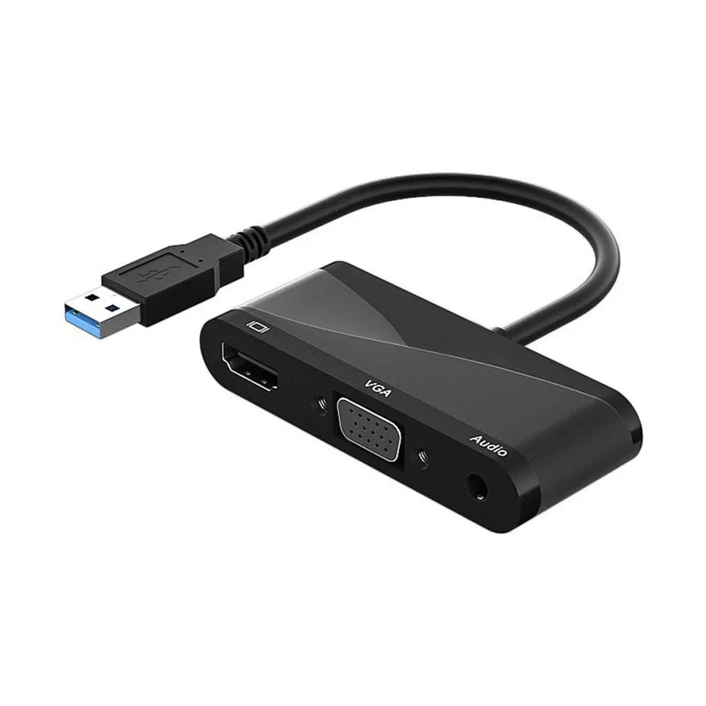 

Адаптер-конвертер USB 3,0-HDMI, 5 Гбит/с, 1080P, 60 Гц