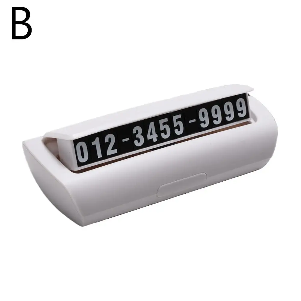 

1 шт., автомобильный регистратор с номером телефона, временная парковочная карта, ночник, скрытый движущийся номерной знак, временная парковочная карта автомобиля