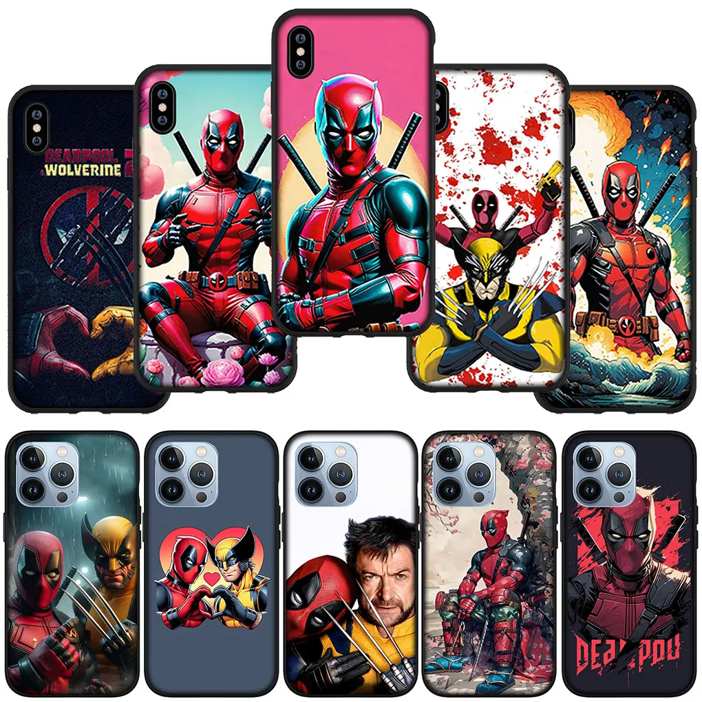 Чехол для Apple iPhone 15 14 13 12 Mini 11 Pro X XR XS Max 7 8 Plus +