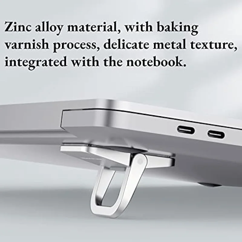 Портативная мини-подставка для ноутбука из алюминиевого сплава самоклеящаяся