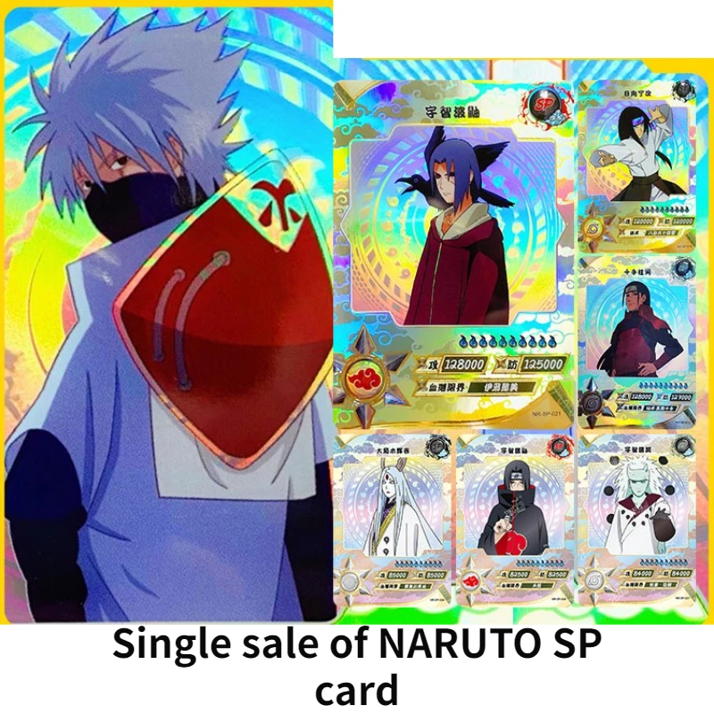 

Animation cartoon NARUTO series rare bronzing flash SP card CP card children collection toy Christmas boy girl gift collection