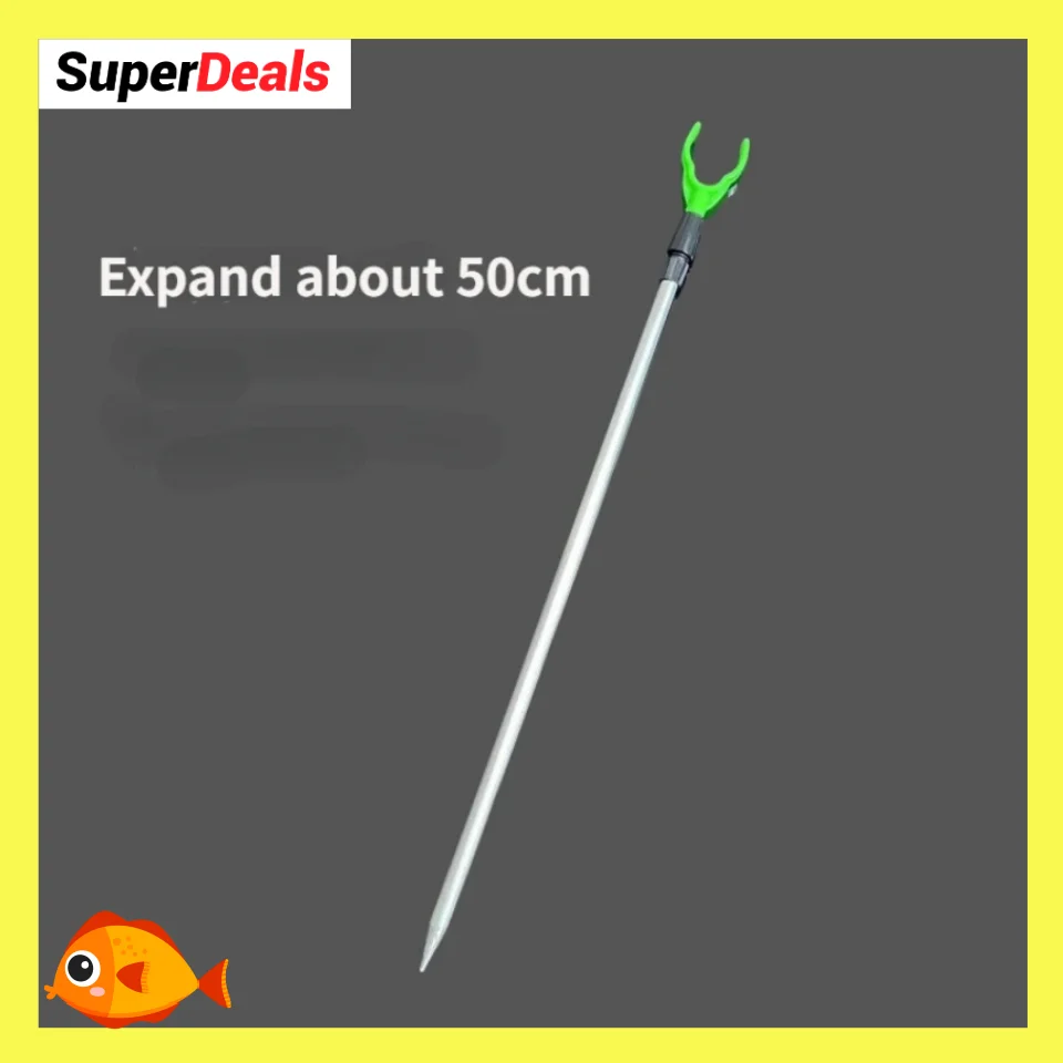 50/80 см рыболовная палочка регулируемая удлиняющая подставка для удочки