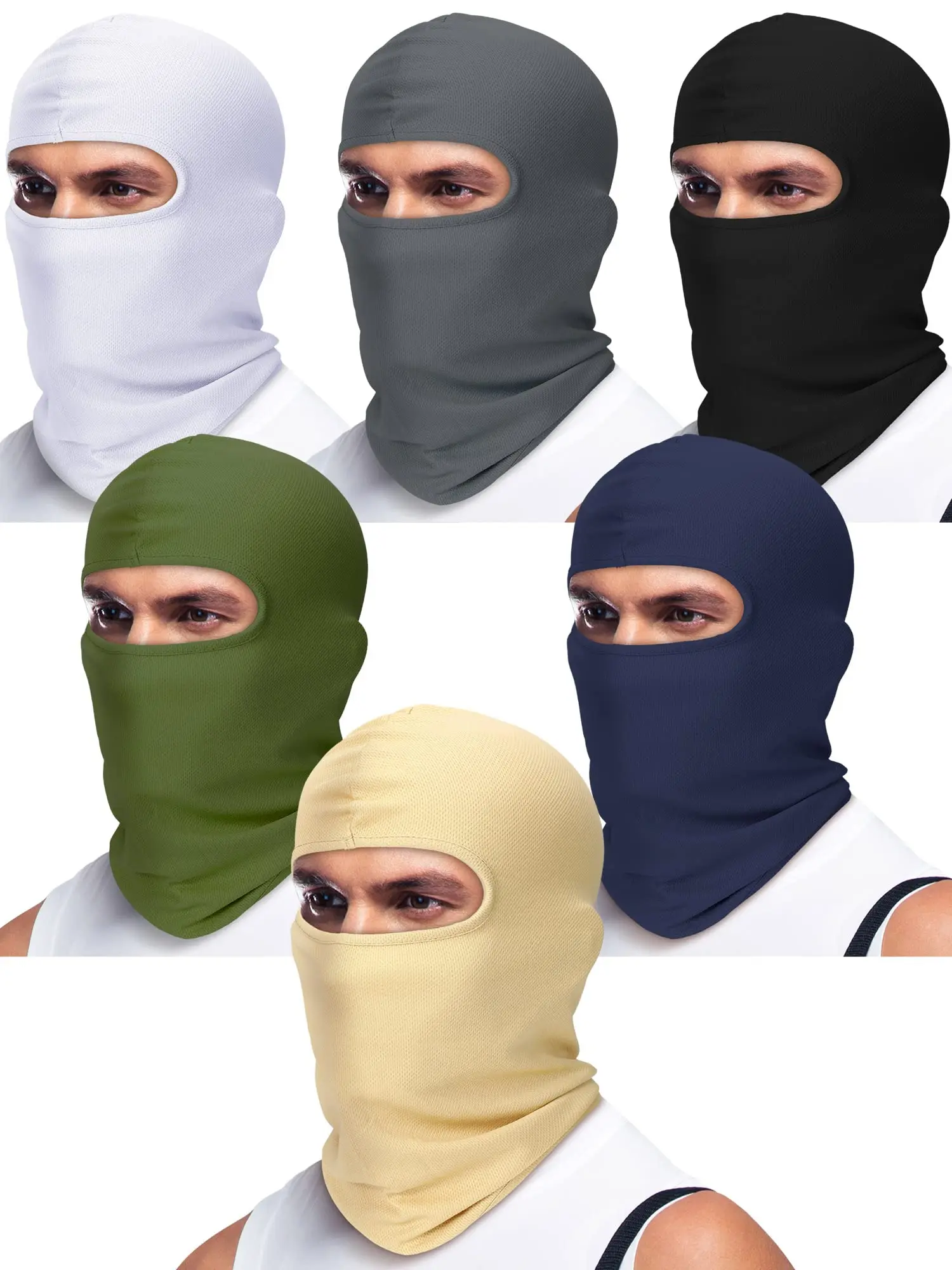 Шапки с 1 отверстием-Балаклавы шапочки капюшоном облегающие шапки уличная