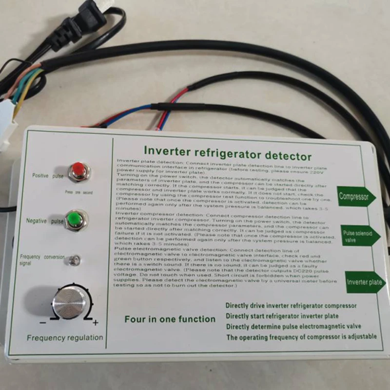 

4 in One 6 in One Inverter Refrigerator Compressor Detector Tester Refrigerator Repair Solenoid Valve Detection English Version