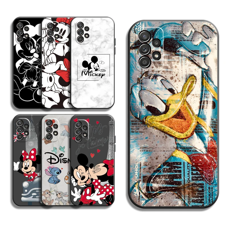 

Disney Mickey Phone Cases For Samsung Galaxy A20 A31 A72 A52 A71 A51 5G A42 5G A20 A21 A22 4G A22 5G A20 A32 5G A11 Carcasa