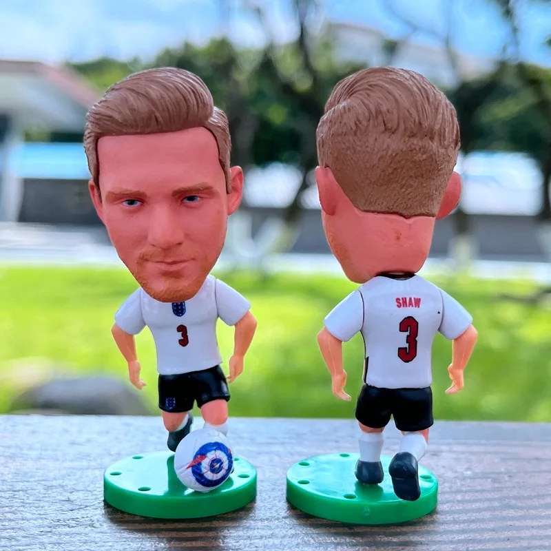 6.5cm Soccer Player With Ball Action Figures Cool Sports Model Dolls Football Star Promotion Toys Fans Souvenir Gifts Home Decor - купить по