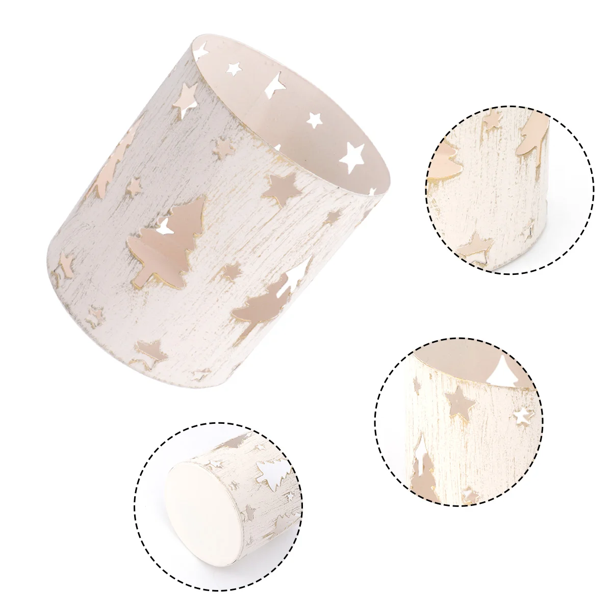 Подсвечник для чайной свечи рождественские украшения стола рождественский