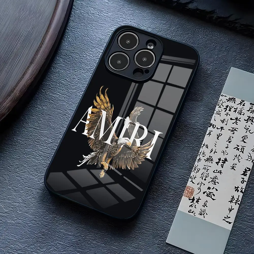 Роскошный дизайн A-Amiries чехол для телефона IPhone 15 Pro Max 14 12 11 13 Mini X XR XS 16 Plus SE Задняя