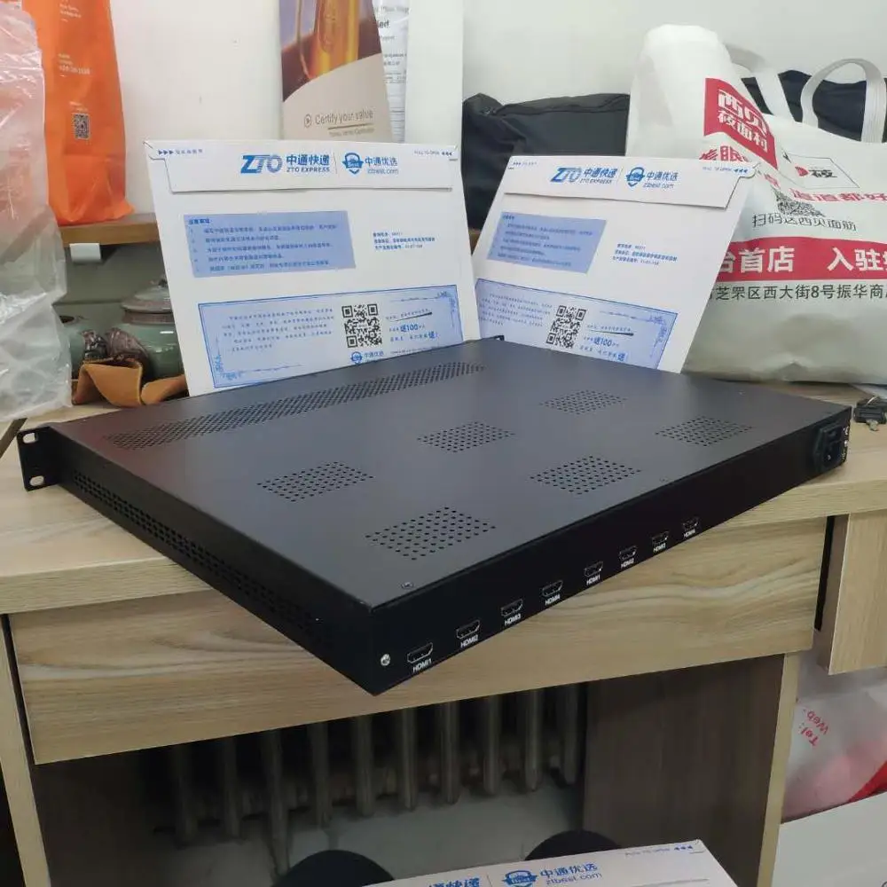 4-в-1 модулятор isdb-t Hd в Dvb-C Dvb T2 hd rf кодировщика