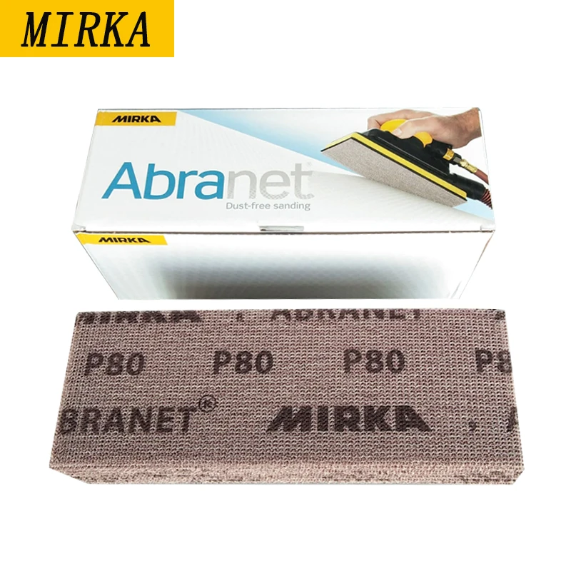 Finland Mirka Hand-planed Mesh Sand 70mm198mm Dry Grinder Flocking Rectangular Sandpaper