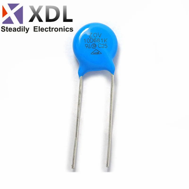 

20 PCS 10D681 10D681K 10D-681K Varistor 680 V Tegangan Logam Tergantung Resistor Piezoresistance Piezoresistor