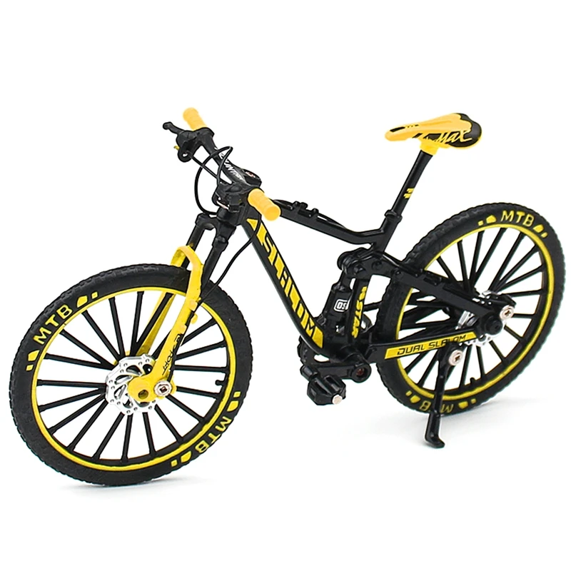 

Mini Alloy Finger Bicycle Model Racing Toy Creative Simulation Metal Mountain Bike Set Collection Toys for Boys