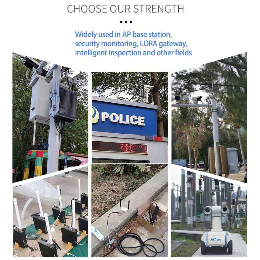 LORA Antenna 433/470MHz Outdoor Long Range Omni Signal Booster Amplifier Waterproof FRP Antenna for AP Station Base Iot Gateway