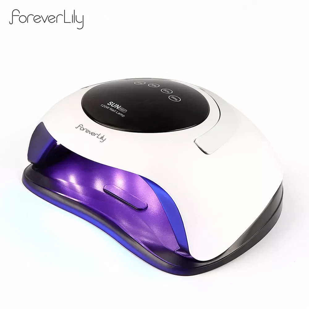 

2023NEW LED Nail Lamp 72W Professional Fast Gel Nail Polish Dryer Curing Lamp for Salon with 4 Timer Setting LCD Touch Screen