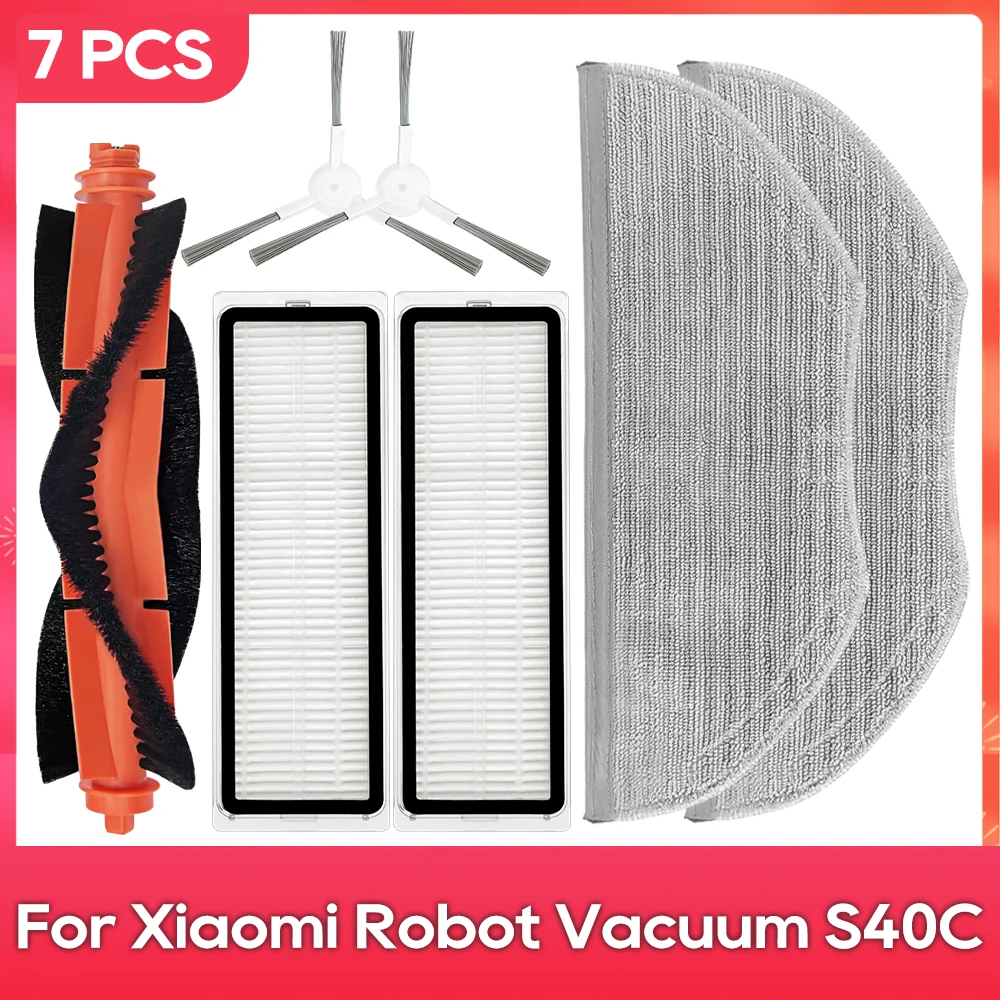 

Комплект запасных частей для робота-пылесоса Xiaomi S40C