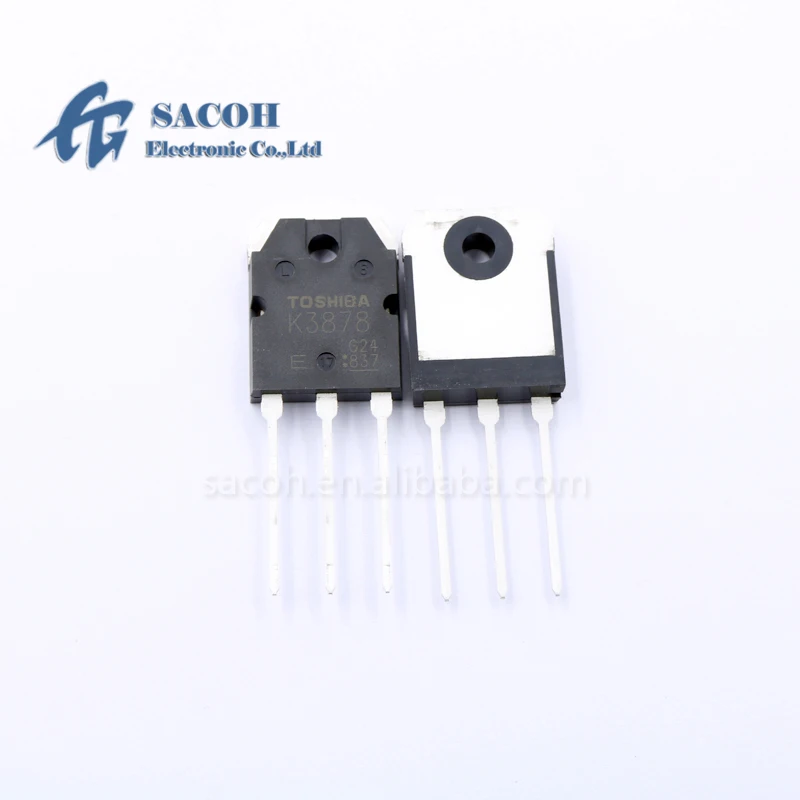 

10Pcs 2SK3878 K3878 or K3878A TO-3P 9A 900V Power MOSFET Transistor