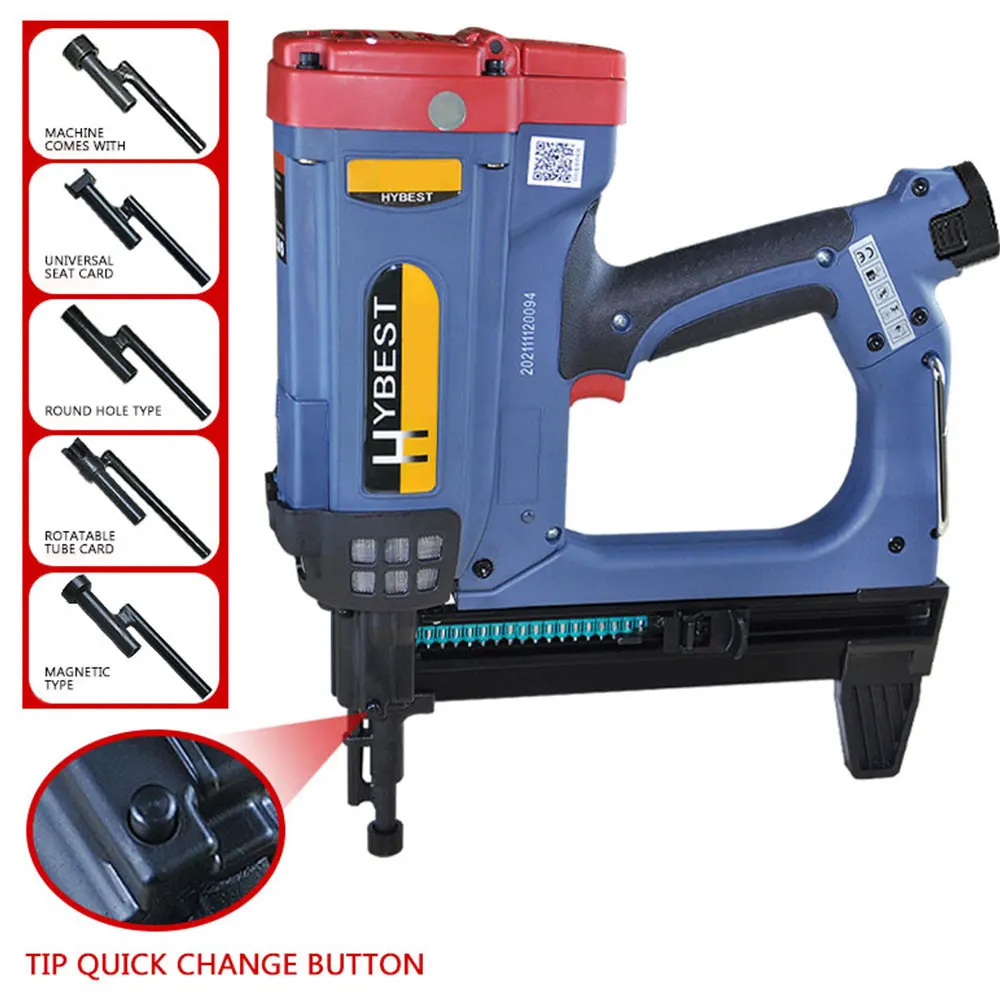 ZS GSR40 Gas Nail Gun Cement Gun Nail Gun Power Tool Woodwor