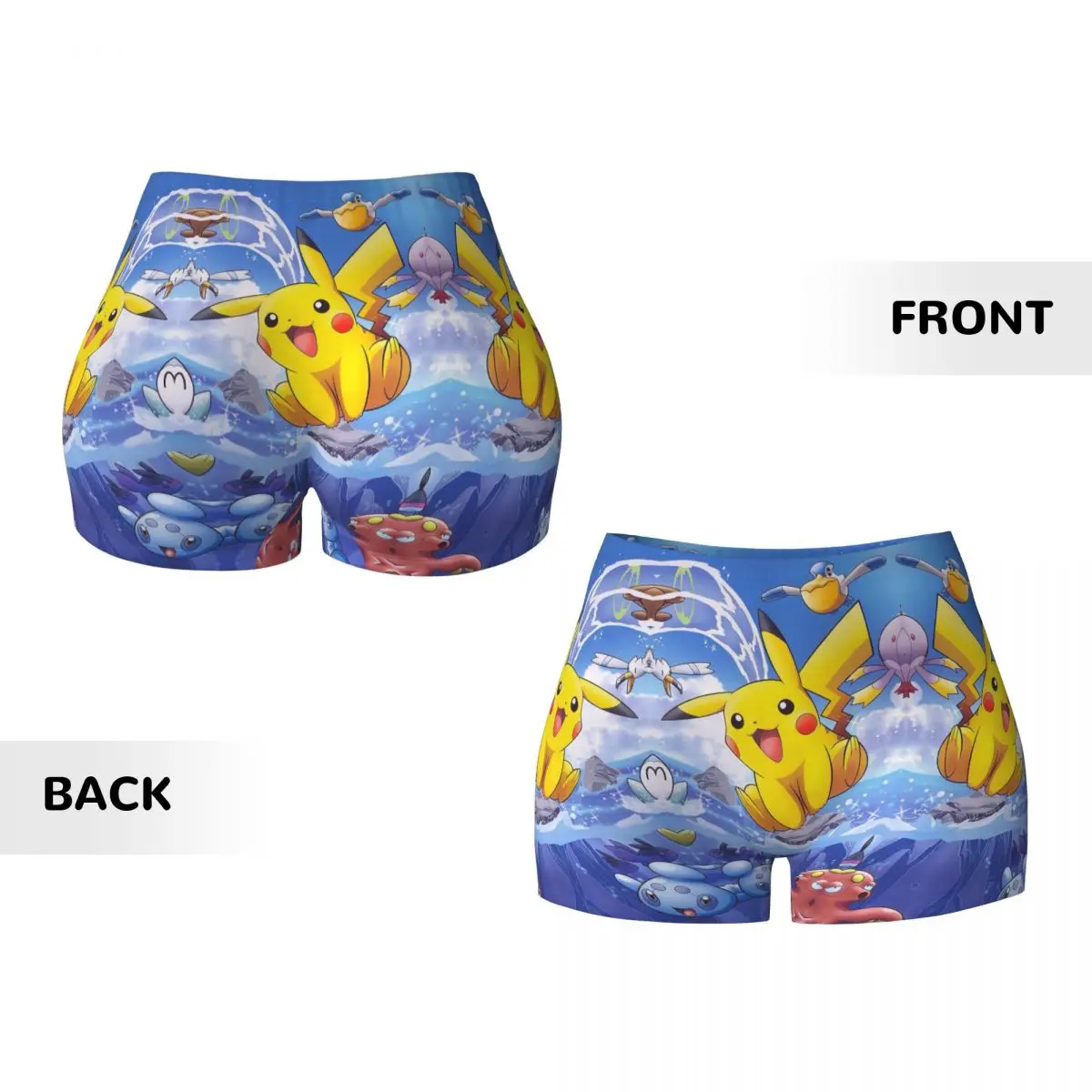 Спортивные шорты Miniso с персонажем Пикачу для йоги |