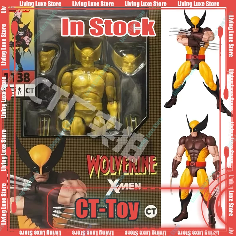 Горячие 2024 новые игрушки Ct Toys Mafex 138 Росомаха Дедпул фильм аниме коллекция фигурок