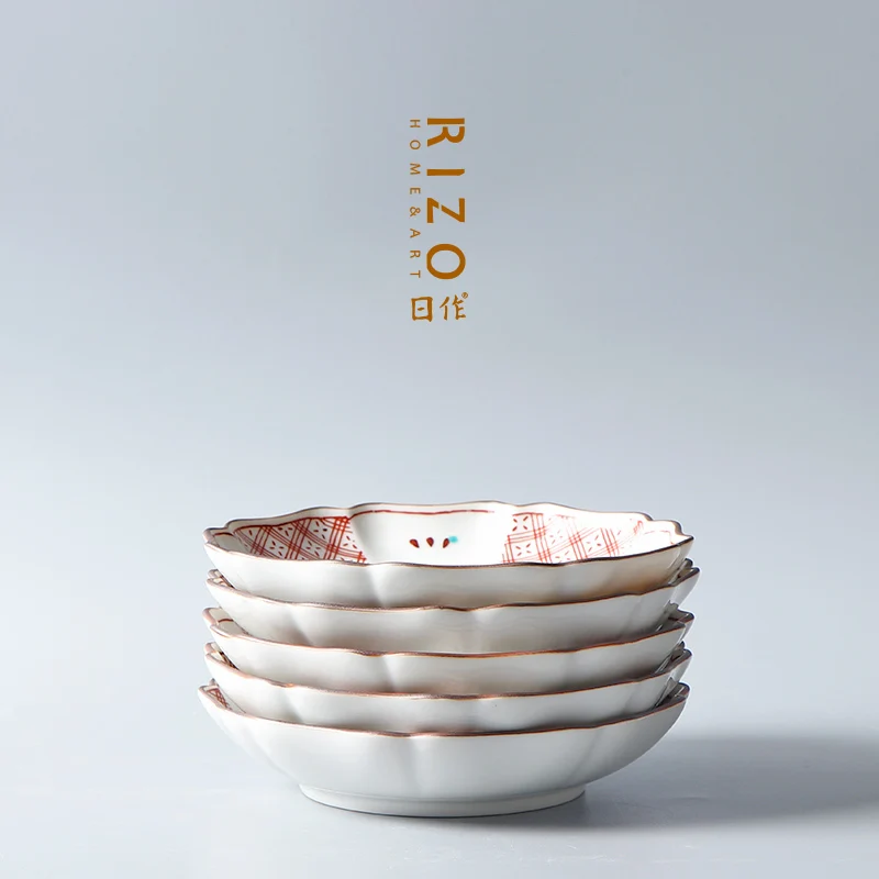 Блюдо в японском стиле маленькая керамическая печь Meishan Dim Sum для дома