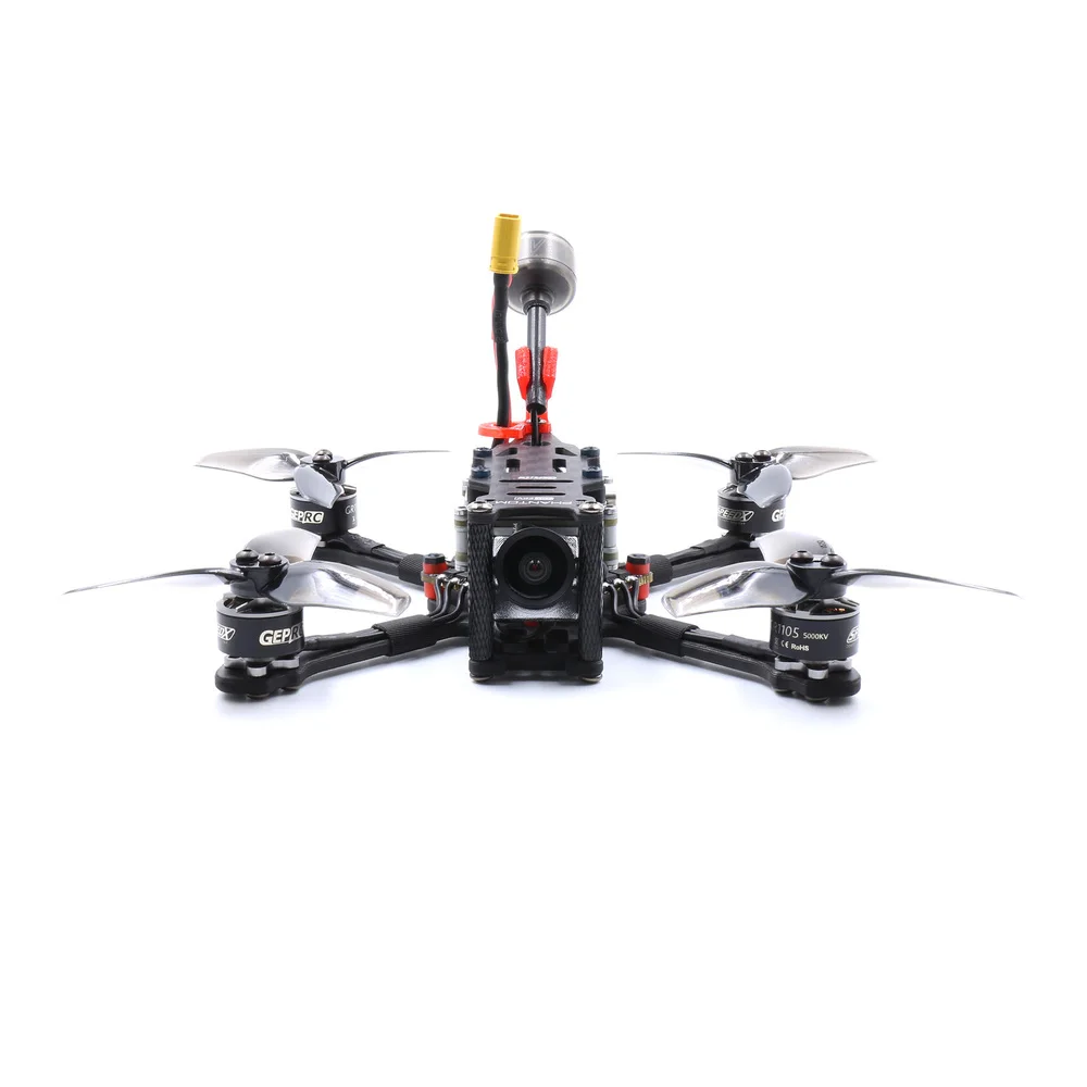 

GEPRC PHANTOM HD FPV 2,5 дюймов зубочистка гоночный Дрон GEP-F411-35A FC Caddx Vista линза туманности G2523 3-лопастной пропеллер