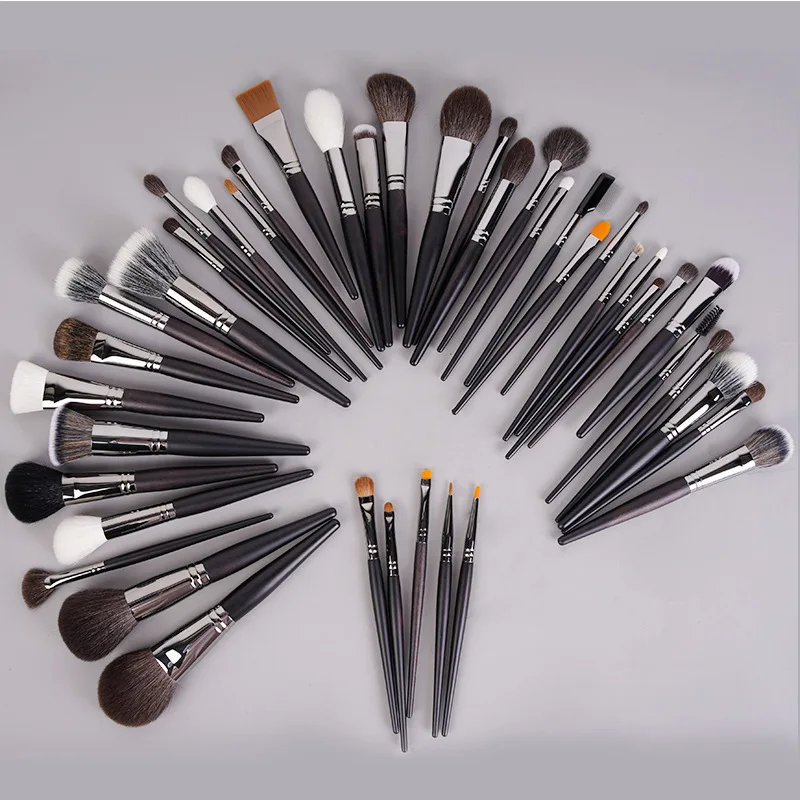 

42 Makeup Brushes Copper Tube Wool Animal Hair Makeup Brush Face Brush Eye Brush Set Makeup Tools Makeup Brush Set Beauty Brush