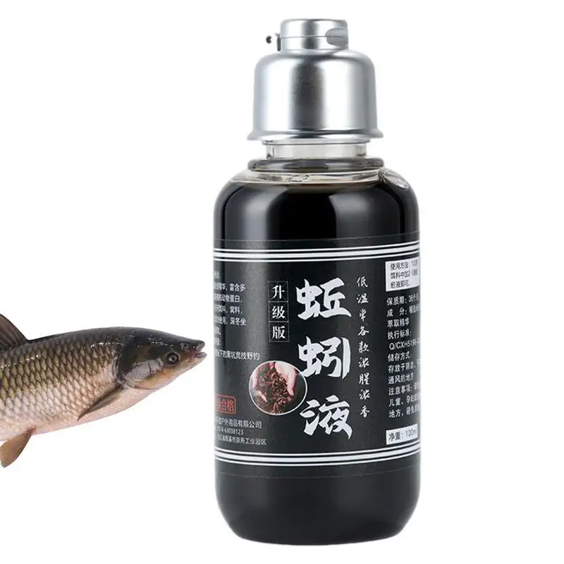 

Bass Fishing Attractant Earthworm Extract Fish Attractant For Low Temperature High Concentration Attractive Smell Fishing Bait