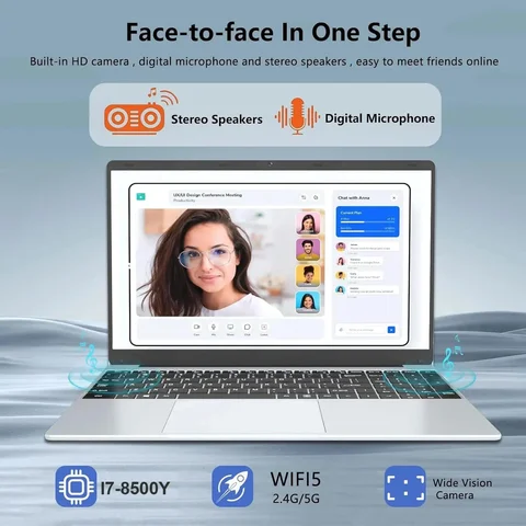 CHUBAN 15,6-дюймовый ноутбук i7  Windows 11
