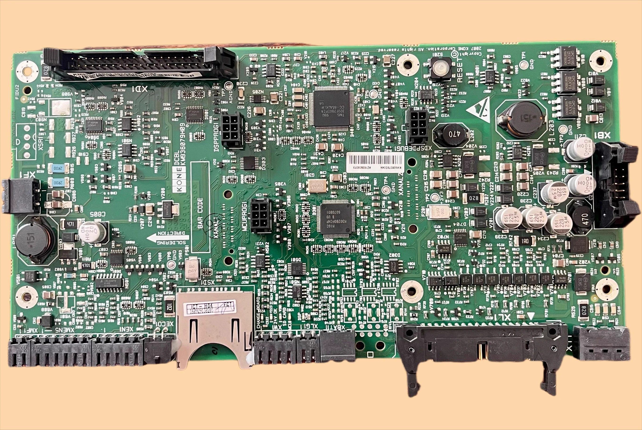 Основная плата инверторного привода лифта KONE KM 936078 G01L N G04N КМ 936079 H07 H09