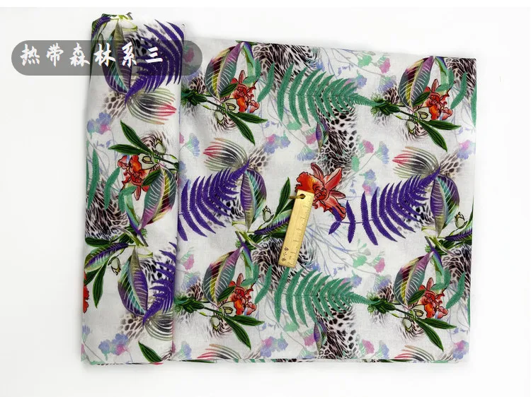 Хлопчатобумажная ткань с принтом пасторальная хлопчатобумажная сумка-слинг