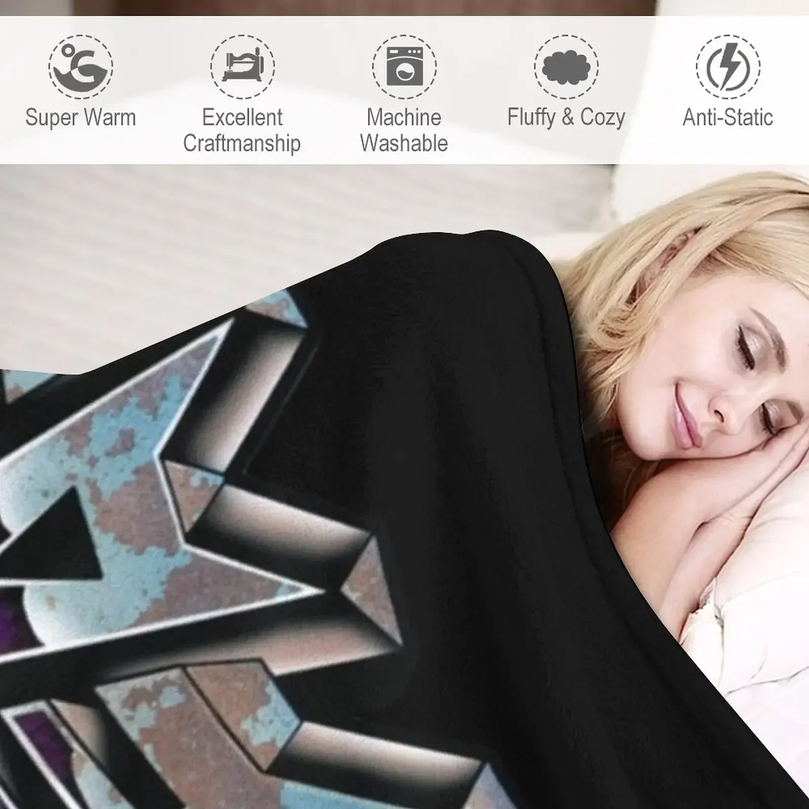 Футболка Десептикон Плед Постельное белье Диван Одеяла