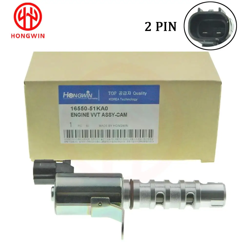 

16550-51KA0-000 1655051KA0000 VVT Valve Variable Control Timing Solenoid For Suzuki Grand Vitara Kizashi 2.4L New Vitara 1.4L