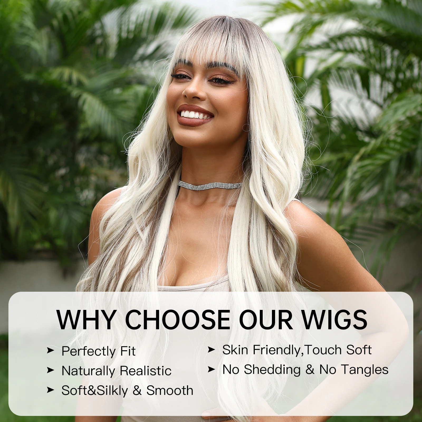 Рисунок 4 - Омбре пепепельный светлый парик